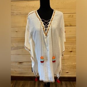 Subtle Luxury Tassel/Mirror Coverup - S/M